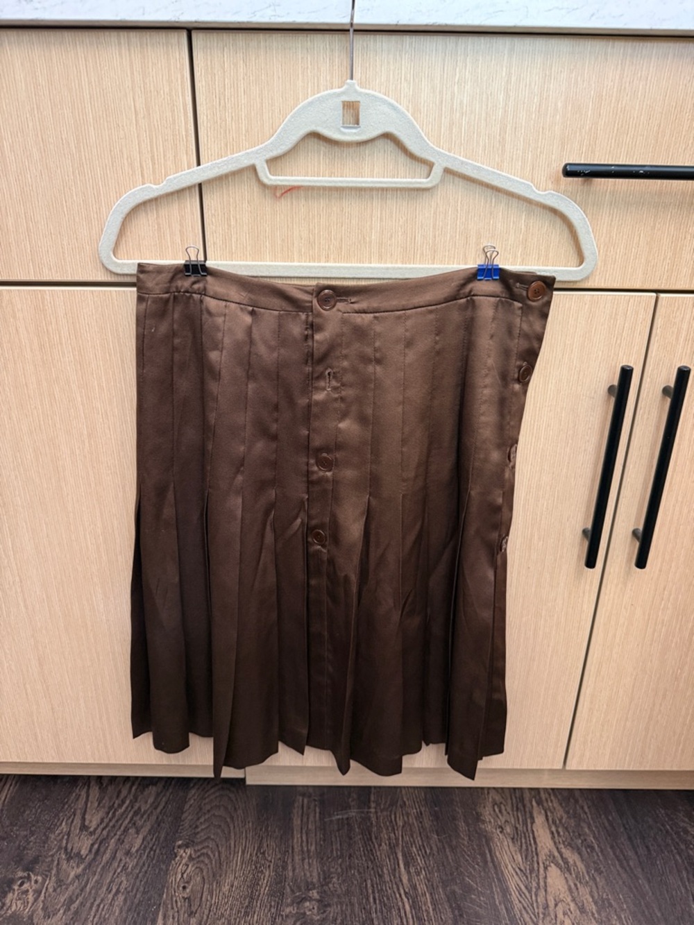 Valentino brown tennis skirt